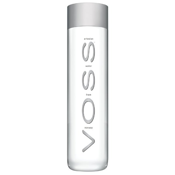 Bouteille Voss en verre